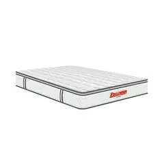 PULLMAN - Colchón Doble Firmeza Media Ortopédico Resortado con Pillow Orthopack BTU 140 x 190 cm Colchones