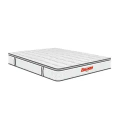 PULLMAN - Colchón King Firmeza Media Ortopédico Resortado con Pillow Orthopack BTU 200 x 200 cm Colchones