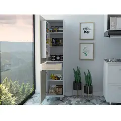 RTA MUEBLES - Alacena Moderna en Aglomerado MDP 180 x 40 x 40 cm RTA Design - Mueble.