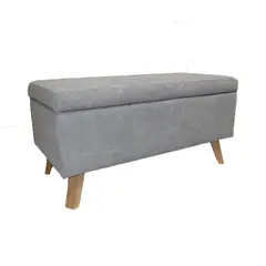 DKO DESIGN - Banqueta Baúl Moderna en Madera 82 x 46 x 42 cm