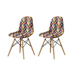 DKO DESIGN - Set x 2 Sillas de Comedor Moderna en Polipropileno (Incluye 2 Sillas)