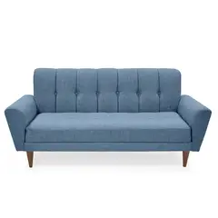 MICA - Sofá Moderno en Poliéster 3 Puestos Selena 3p 187 x 88 x 82 cm - Mueble