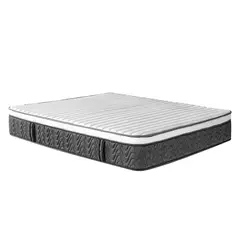 PULLMAN - Colchón King Firme Ortopédico Resortado con Pillow Rollpocket Euro U 200 x 200 cm Colchones