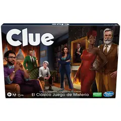 HASBRO - Juego de mesa Clue El clasico juego de misterio
