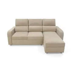 HOGAR VENECIA - Sofá en L Izquierdo Poliéster Bermeo - Mueble