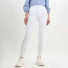 BASEMENT - Jean Skinny para Mujer Tiro alto de Algodón