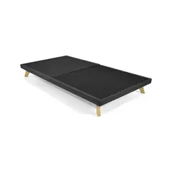 MICA - Base Cama Dividida Tamaño Sencilla en Madera, 100 x 190 cm