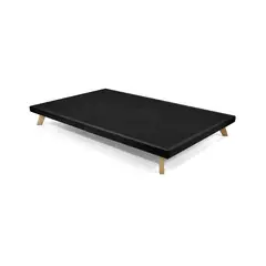 MICA - Base Cama Dividida Tamaño Semidoble en Madera, 120 x 190 cm