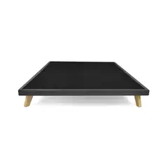 MICA - Base Cama Dividida Tamaño Doble en Madera, 140 x 190 cm