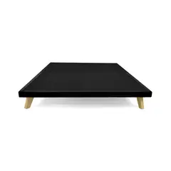 MICA - Base Cama Dividida Tamaño Doble en Madera, 140 x 190 cm