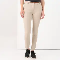BASEMENT - Pantalón Recto Mujer Tiro medio