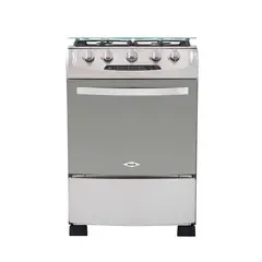 HACEB - Estufa con Horno 4 quemadores ESTOREG60VFGNOX