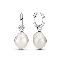 PANDORA - Aretes Perlas Contemporáneas Plata Esterlina