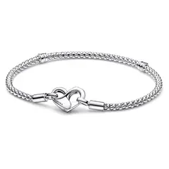 PANDORA - Brazalete Moments Cadena con Tachuelas Plata Esterlina