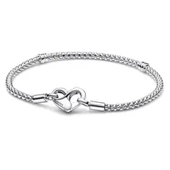 PANDORA - Brazalete Moments Cadena con Tachuelas Plata Esterlina