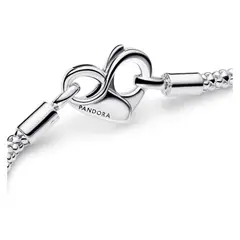 PANDORA - Brazalete Moments Cadena con Tachuelas Plata Esterlina
