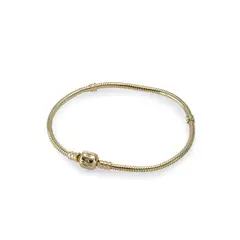 PANDORA - Brazalete Moments Cadena de serpiente Oro