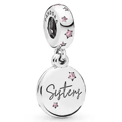 PANDORA - Charm Hermanas Para Siempre Plata Esterlina