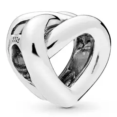 PANDORA - Charm Nudo de Corazón Plata Esterlina