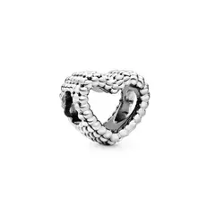 PANDORA - Charm Corazón Moldeado Plata Esterlina