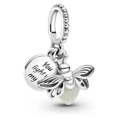 PANDORA - Charm Luciérnaga Brillante Plata Esterlina