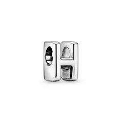 PANDORA - Charm Letra H Plata Esterlina