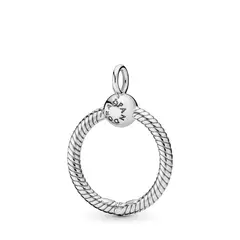 PANDORA - Colgante Moments O Pequeño Plata Esterlina