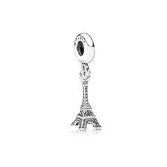 PANDORA - Charm Colgante Torre Eiffel Plata Esterlina