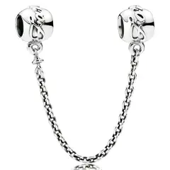 PANDORA - Cadena de Seguridad Lazos Familiares Plata Esterlina