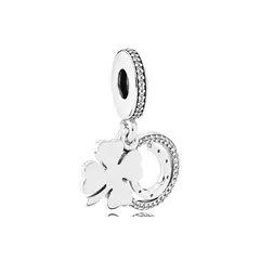 PANDORA - Charm Día de la Suerte Plata Esterlina