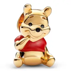 PANDORA - Charm Oso Winnie the Pooh de Disney Recubrimiento en Oro