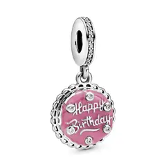 PANDORA - Charm Tarta de Cumpleaños Plata Esterlina