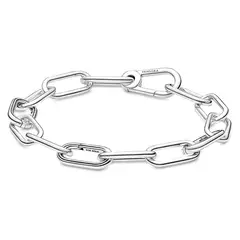 PANDORA - Brazalete ME Cadena de Eslabones Link Medianos Plata Esterlina