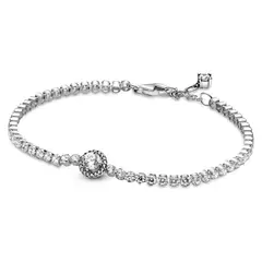 PANDORA - Brazalete de tenis RelucienteEn Plata Esterlina