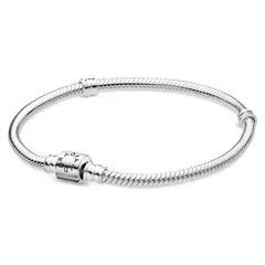 PANDORA - Brazalete Moments Cierre de Barril Pequeño Plata Esterlina