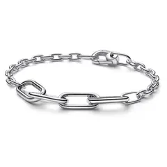 PANDORA - Brazalete ME Cadena de Eslabones Link Extra Pequeños Plata Esterlina