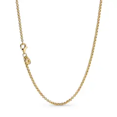 PANDORA - Collar de Cadena Recubrimiento en Oro