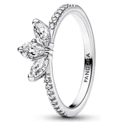 PANDORA - Anillo Hernario Brillante Plata Esterlina