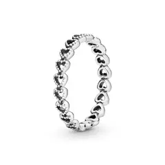 PANDORA - Anillo Amor Entrelazado en Plata Esterlina