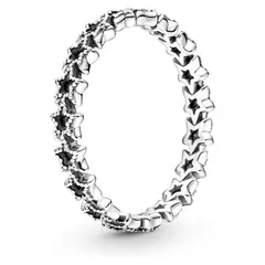 PANDORA - Anillo Estrellas Asimetricas Plata Esterlina