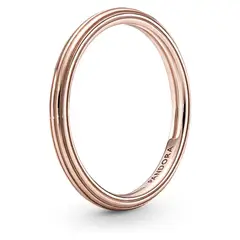 PANDORA - Anillo Me Lineas Recubrimiento en Oro Rosa