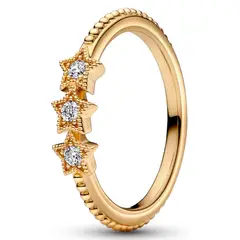 PANDORA - Anillo Estrellas Celestiales Recubrimiento en Oro