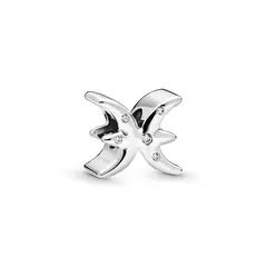 PANDORA - Charm Zodiaco Piscis Brillante Plata Esterlina