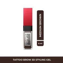 MAYBELLINE - Delineador de cejas Tattoo Brow 3D Gel Deep Brown 6 ml