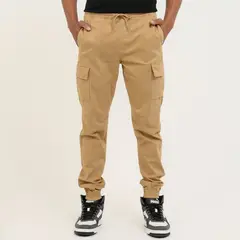 BEARCLIFF - Jogger Hombre de Algodón Largo 32