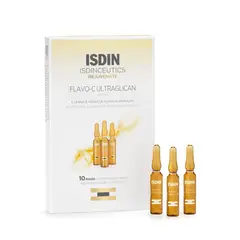 ISDIN - Tratamiento antiedad Flavo C Ultraglican 30U para Todo tipo de piel 200 ml