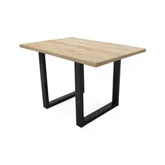 MICA - Mesa de Comedor Moderna para 4 personas en Aglomerado MDF Rectangular