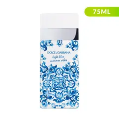 DOLCE&GABBANA - Perfume Mujer Light Blue Summer Vibes 100 ml Eau de Toilette