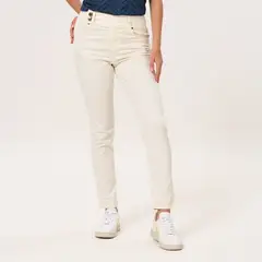 NEWPORT - Jean Push Up Mujer Tiro medio de Algodón