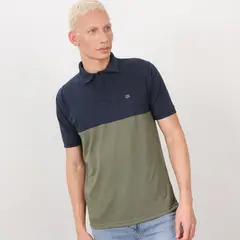 DENIMLAB - Camiseta polo Hombre Manga corta Slim de Algodón
